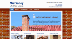 Desktop Screenshot of midvalleychimneysweep.com